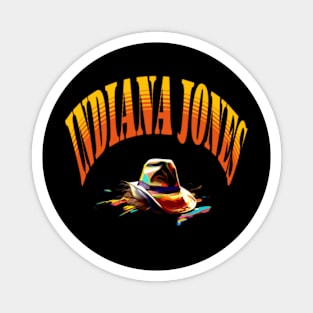 indiana jones hat Magnet